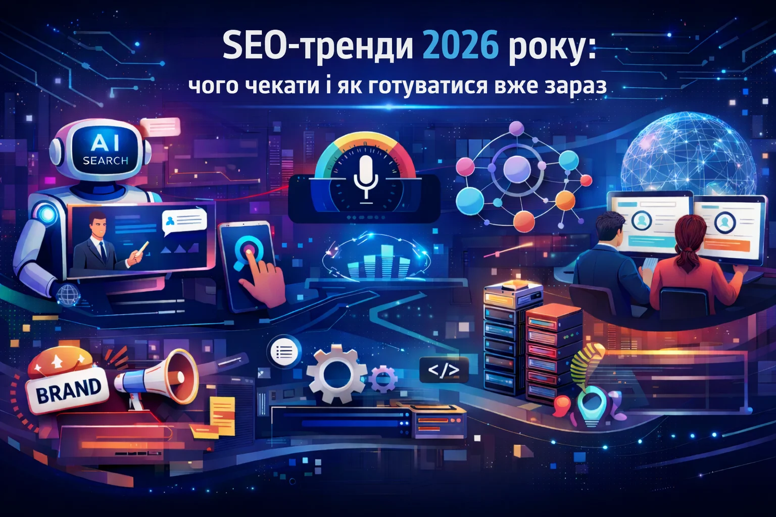 SEO-тренди 2026 року: як веб-студії реально просувають сайти клієнтів